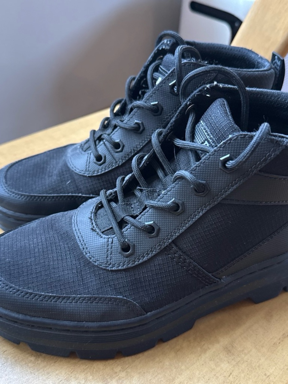 Dr. Martens Men's Black High-Top Combat Boots